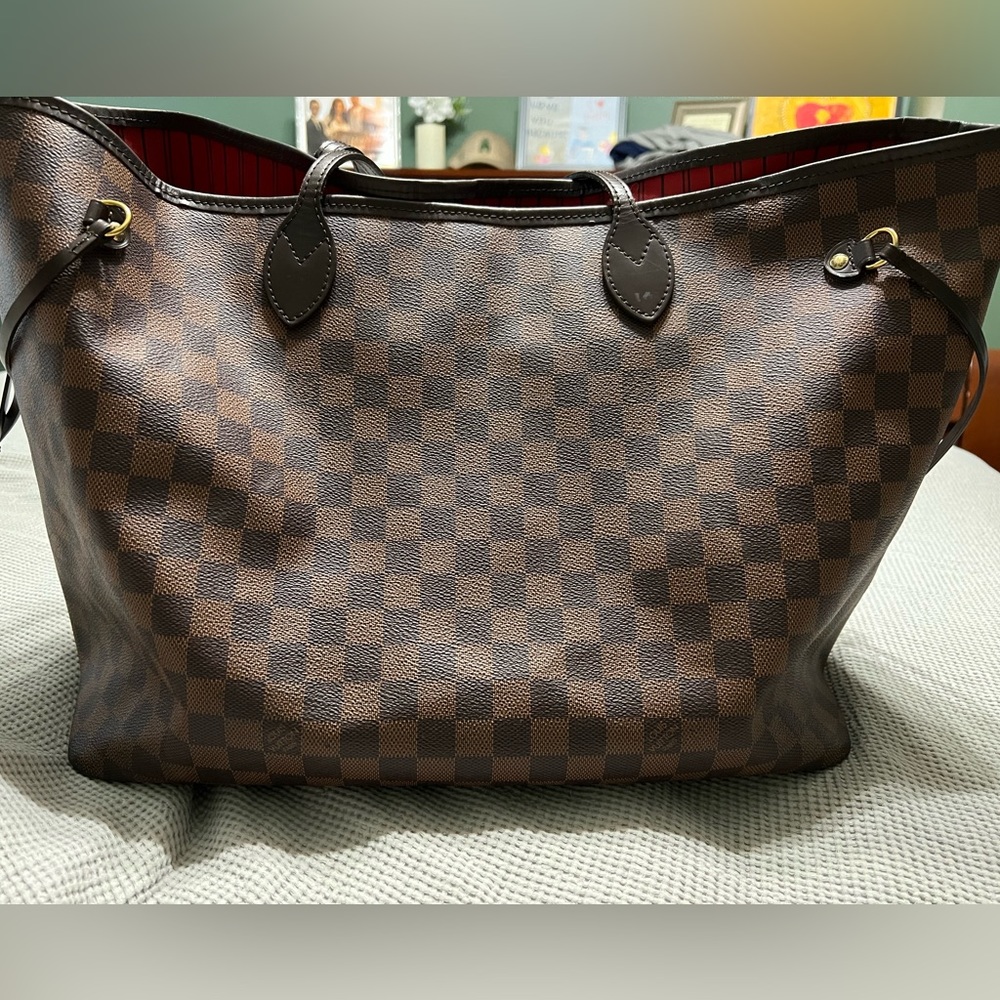 Louis Vuitton NeverFull GM Damier - Authentic.